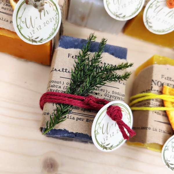 segnaposto sapone artigianale profumato ecofattoart
